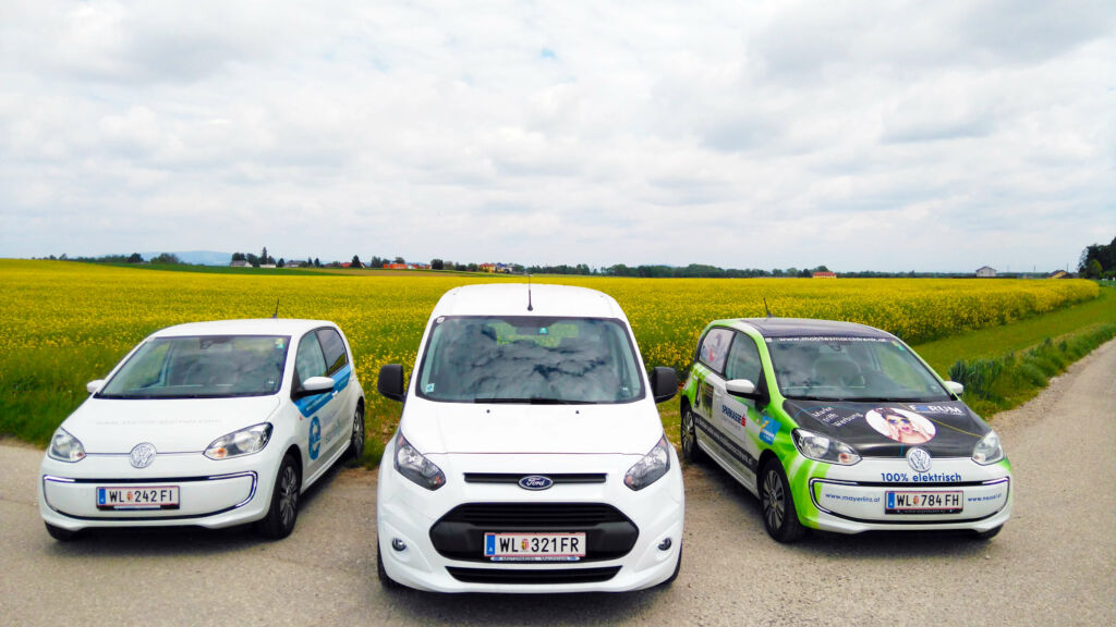 Carsharing Flotte Marchtrenk dank Sponsoren