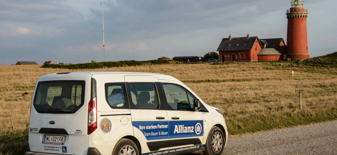 Vielseitig und komfortabel - mit dem Ford Tourneo zum Leuchtturm von Jütland